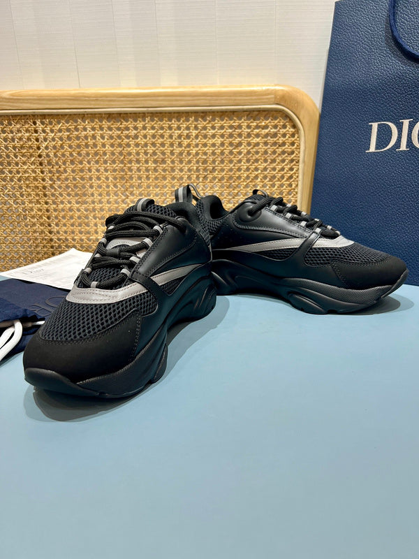 Sneaker Dior B22 noir/argenté