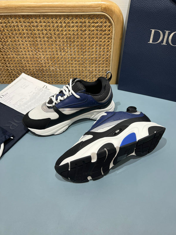 Sneaker Dior B22 Noir et Bleu - Ma boutique