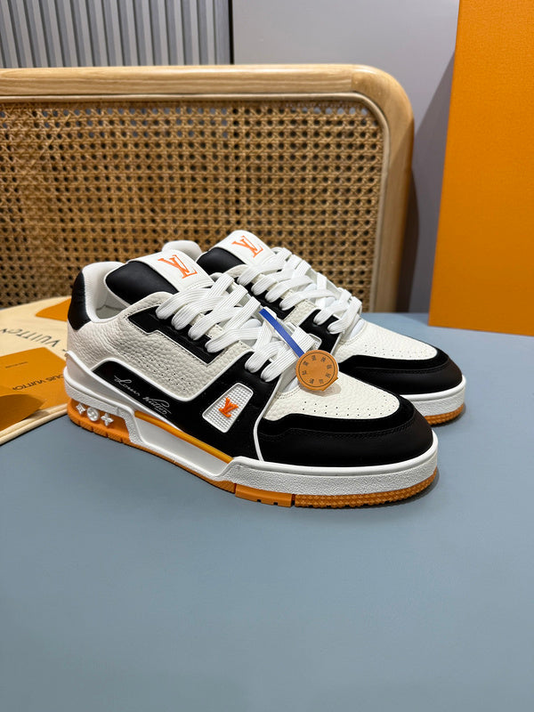 Sneaker LV Trainer Orange