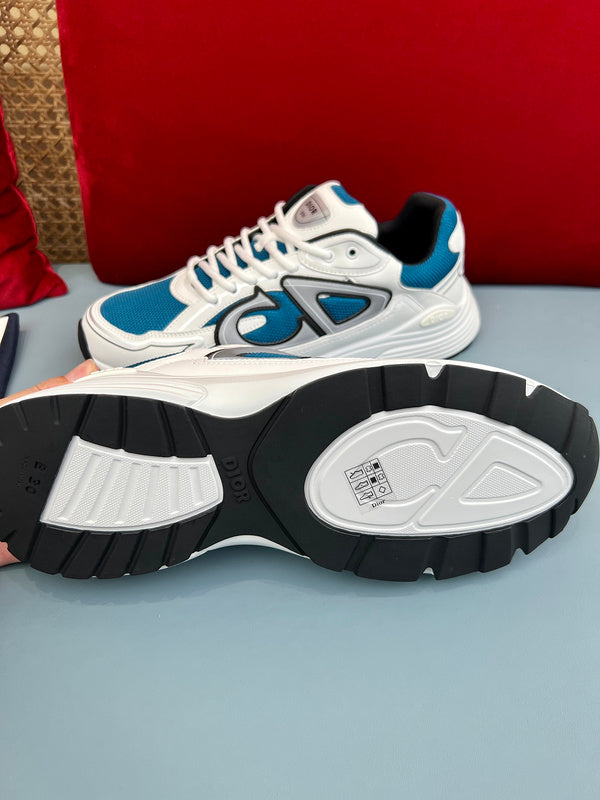 Sneaker Dior B30 Bleu Mesh Blanc - Ma boutique