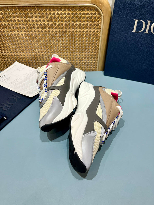 Sneaker Dior B22 beige/gris foncé