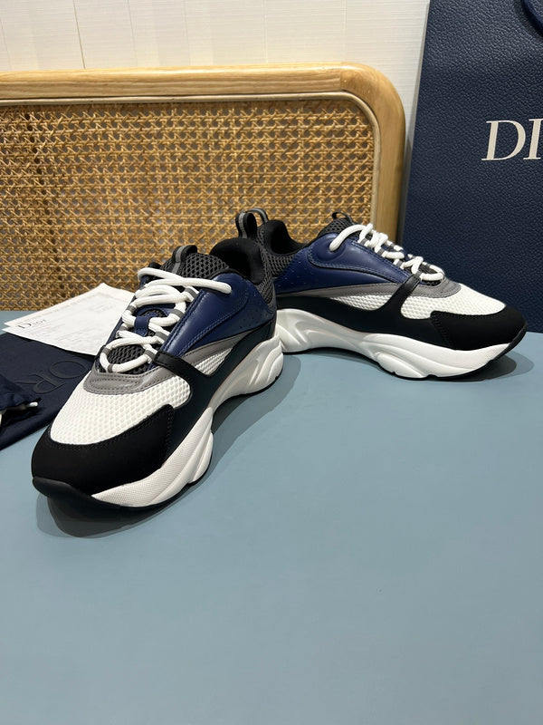 Sneaker Dior B22 Noir et Bleu - Ma boutique