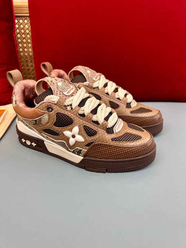 Sneaker LV Skate Marron - Ma boutique