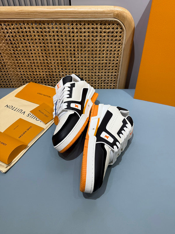 Sneaker LV Trainer Orange