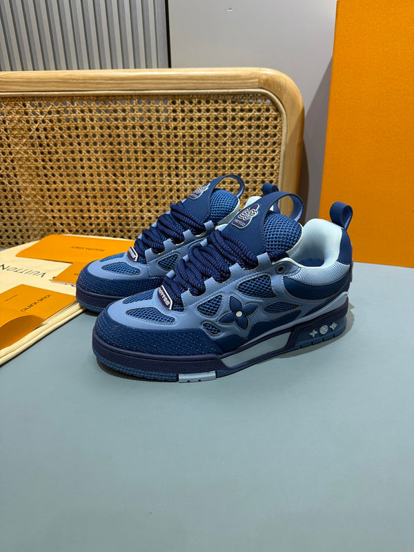 Sneaker LV Skate Bleu