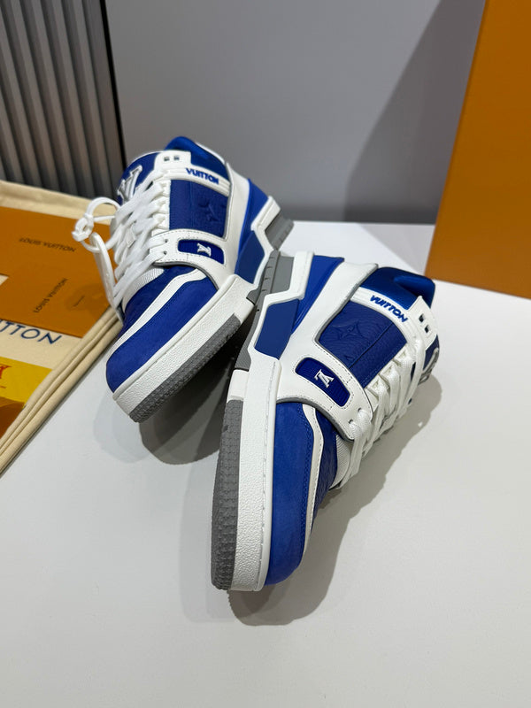 Sneaker LV Trainer Gaston Blue