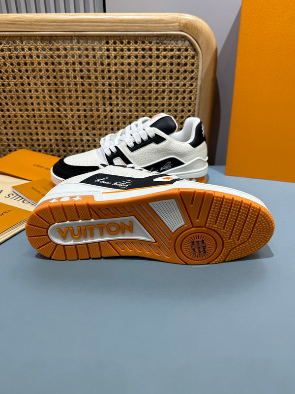 Sneaker LV Trainer Orange