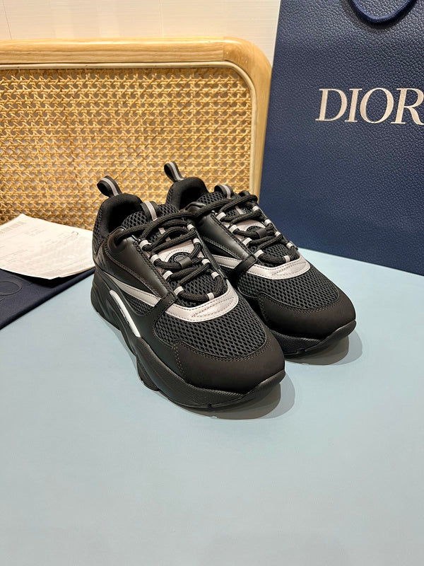 Sneaker Dior B22 noir/argenté