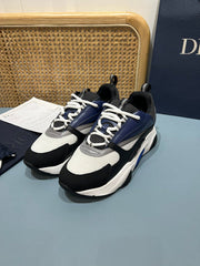 Sneaker Dior B22 Noir et Bleu - Ma boutique