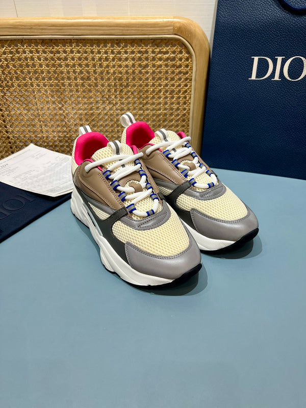 Sneaker Dior B22 beige/gris foncé