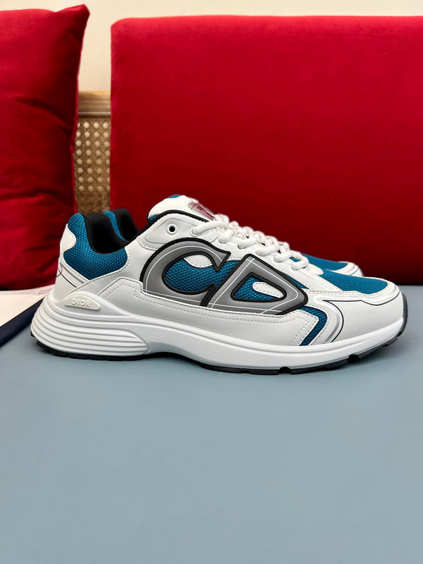 Sneaker Dior B30 Bleu Mesh Blanc - Ma boutique