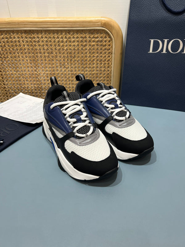 Sneaker Dior B22 Noir et Bleu - Ma boutique