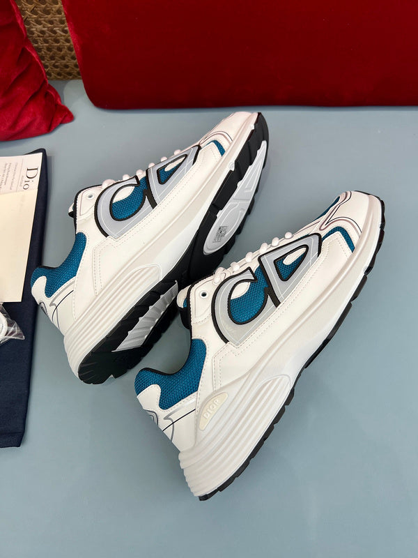 Sneaker Dior B30 Bleu Mesh Blanc - Ma boutique