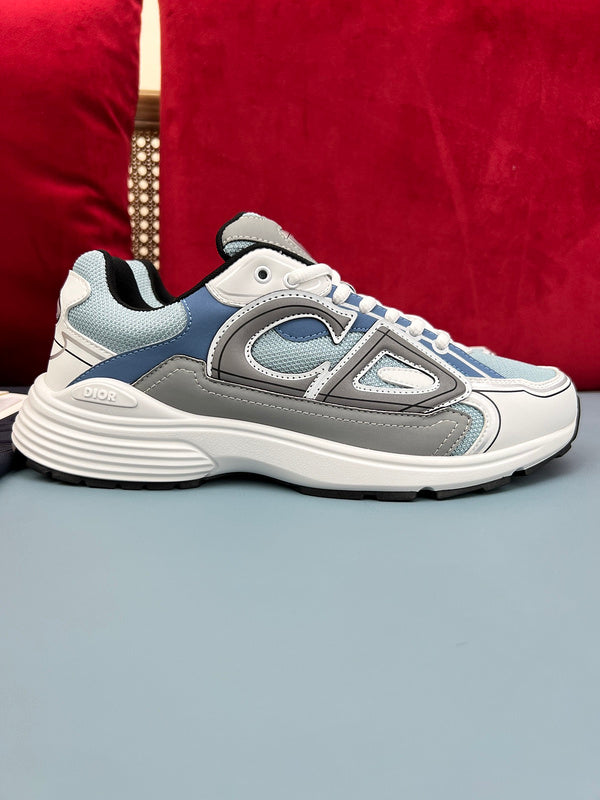 Sneaker Dior B30 bleu, gris et blanc - Ma boutique