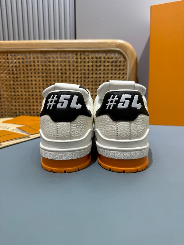 Sneaker LV Trainer Orange