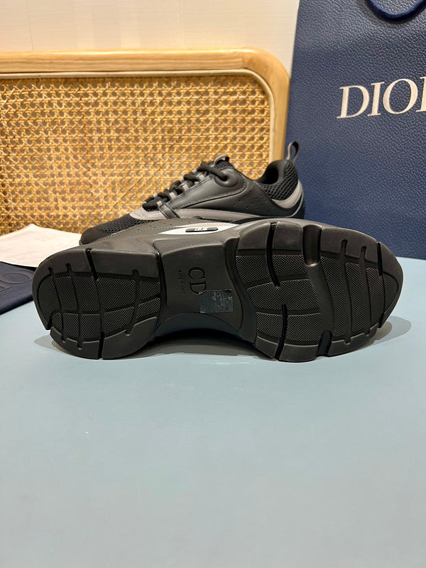 Sneaker Dior B22 noir/argenté