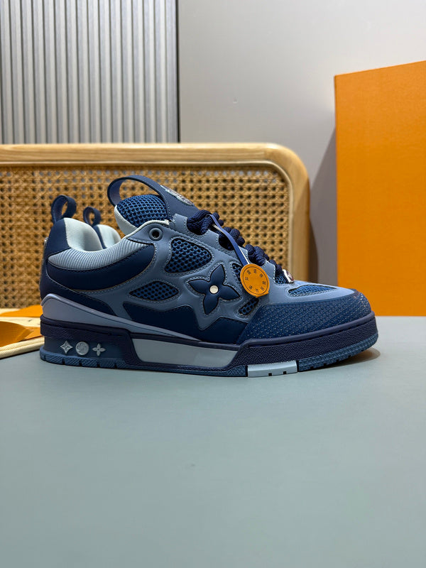 Sneaker LV Skate Bleu