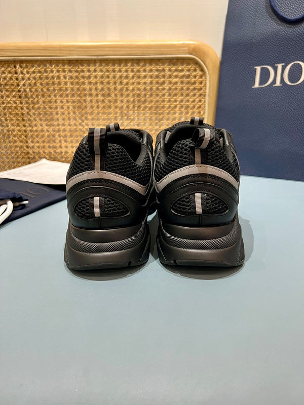 Sneaker Dior B22 noir/argenté