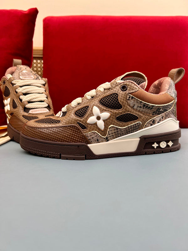 Sneaker LV Skate Marron - Ma boutique