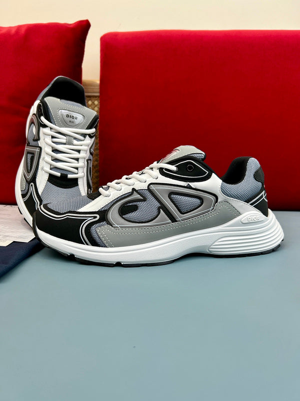 Sneaker Dior B30 gris, blanc et noir - Ma boutique