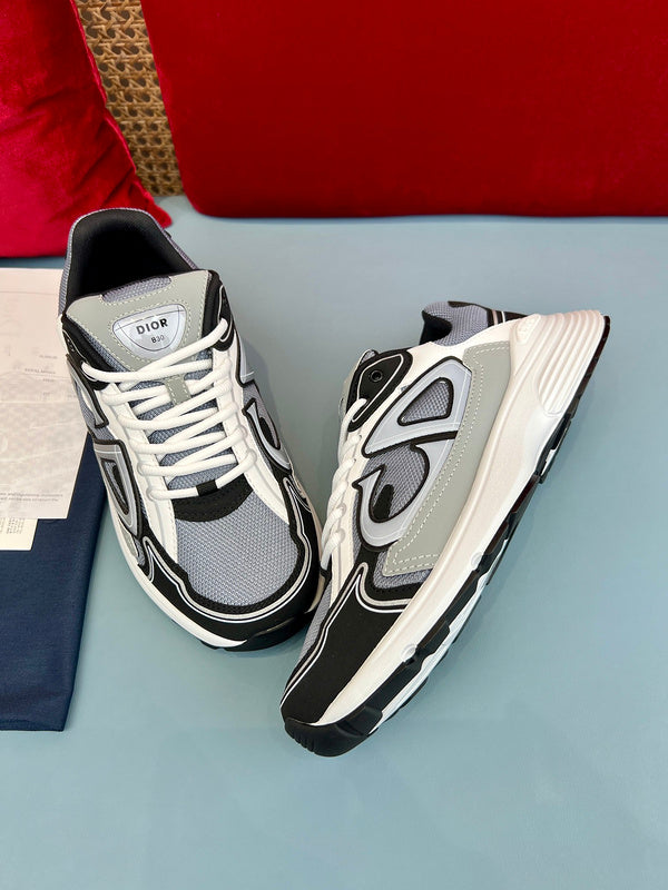 Sneaker Dior B30 gris, blanc et noir - Ma boutique