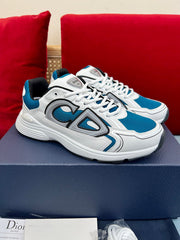 Sneaker Dior B30 Bleu Mesh Blanc - Ma boutique