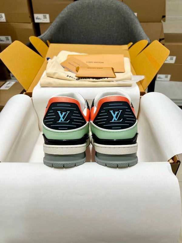 Sneaker LV Trainer Orange