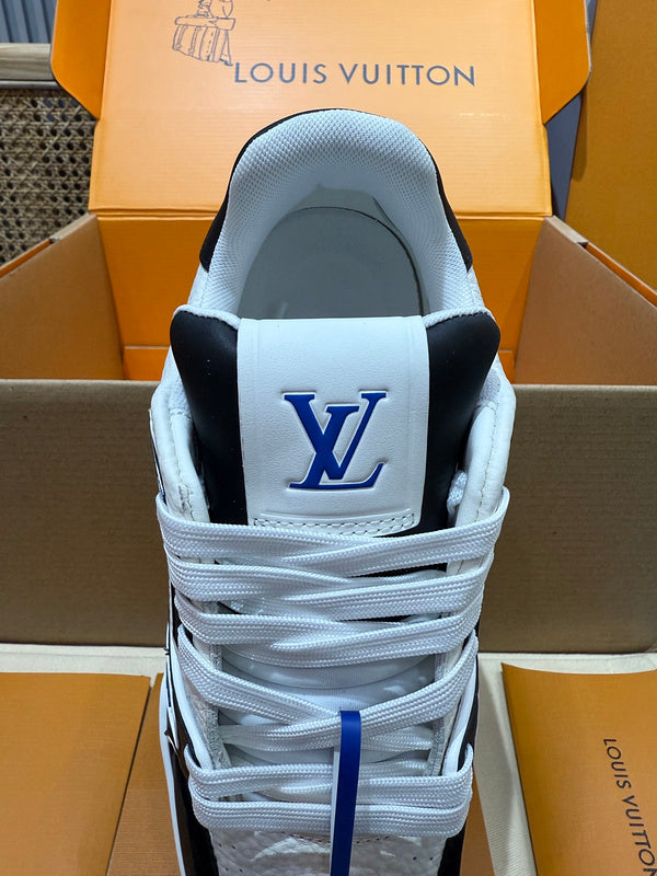 Sneaker LV Trainer Bleu