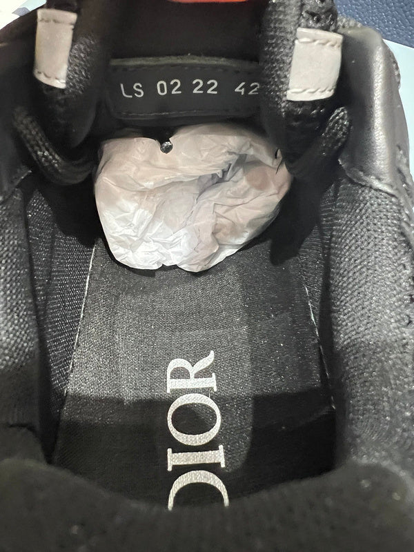 Sneaker Dior B22 noir/argenté