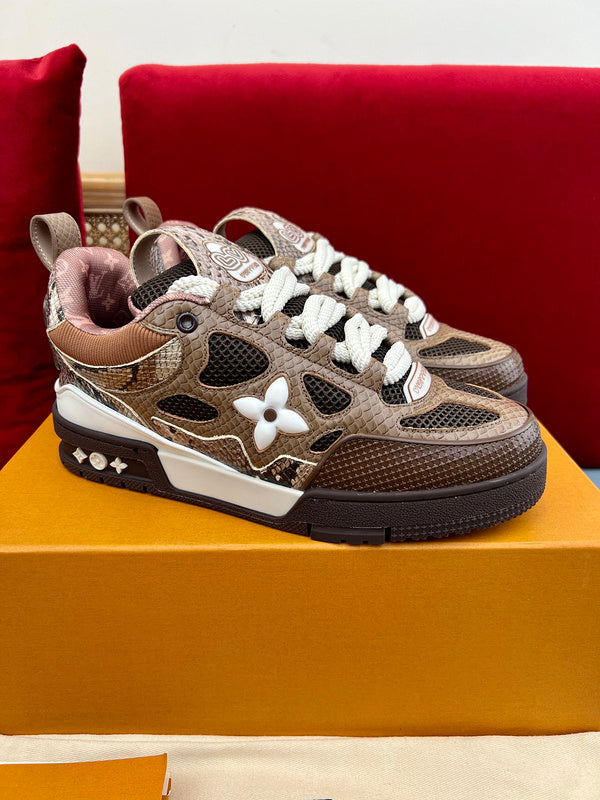 Sneaker LV Skate Marron - Ma boutique