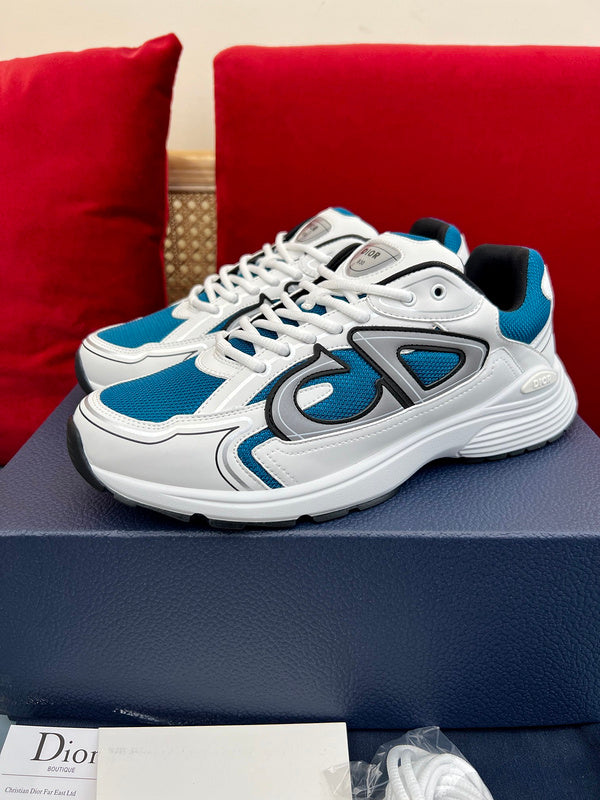 Sneaker Dior B30 Bleu Mesh Blanc - Ma boutique