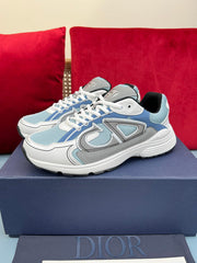 Sneaker Dior B30 bleu, gris et blanc - Ma boutique