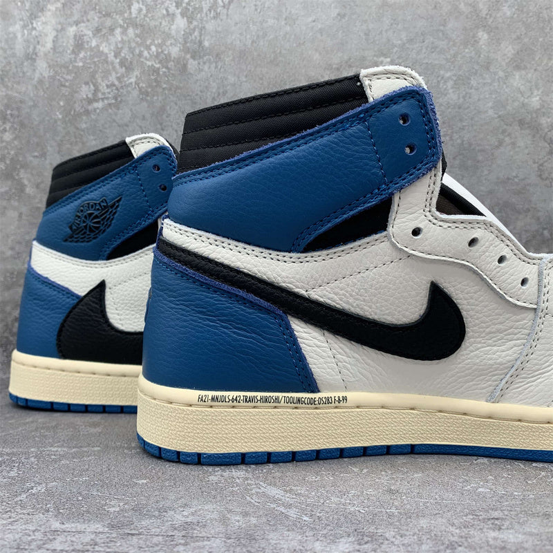 Air Jordan 1 High OG SP "Travis Scott - Fragment" Military Blue - Ma boutique