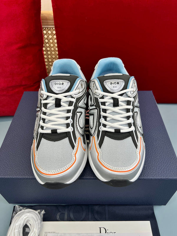 Sneaker Dior B30 Argenté Gris Foncé - Ma boutique