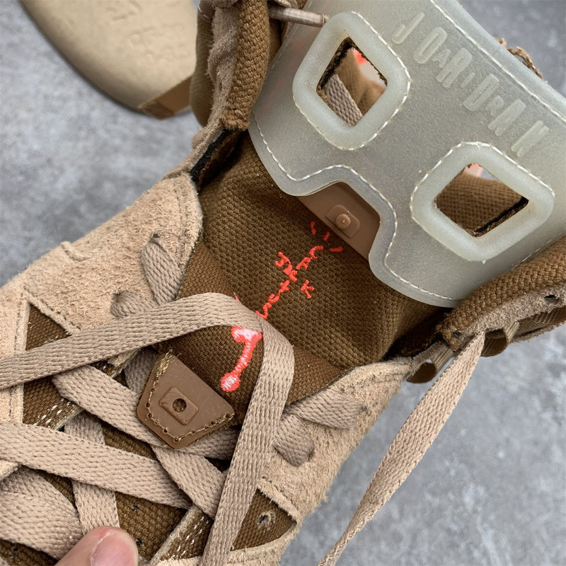 Air Jordan 6 Retro Sample "Travis Scott - British Khaki" - Ma boutique