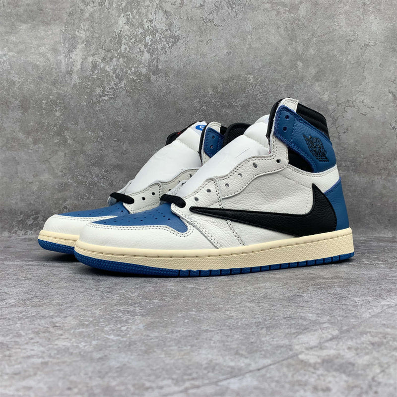 Air Jordan 1 High OG SP "Travis Scott - Fragment" Military Blue - Ma boutique