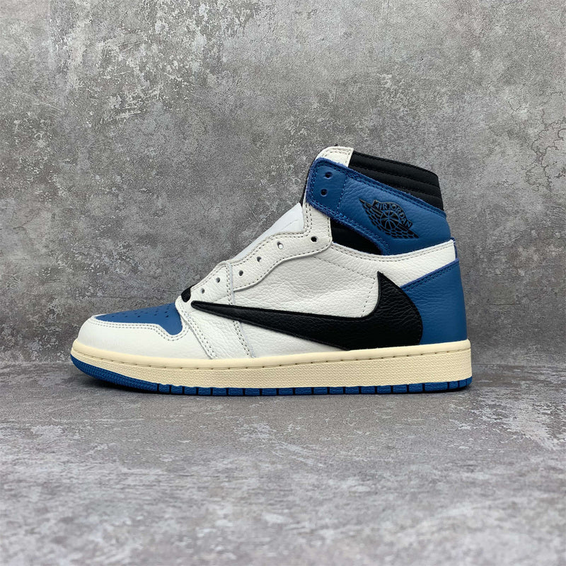 Air Jordan 1 High OG SP "Travis Scott - Fragment" Military Blue - Ma boutique