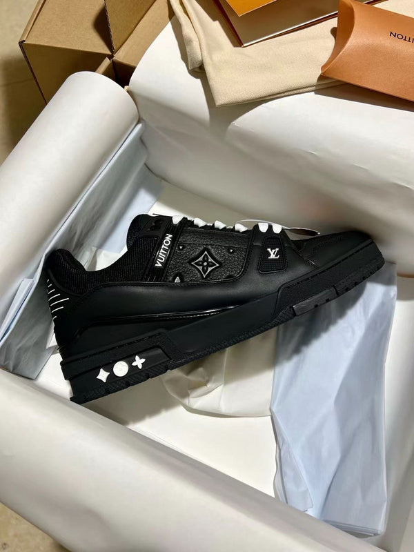 Sneaker LV Trainer Noir - Ma boutique