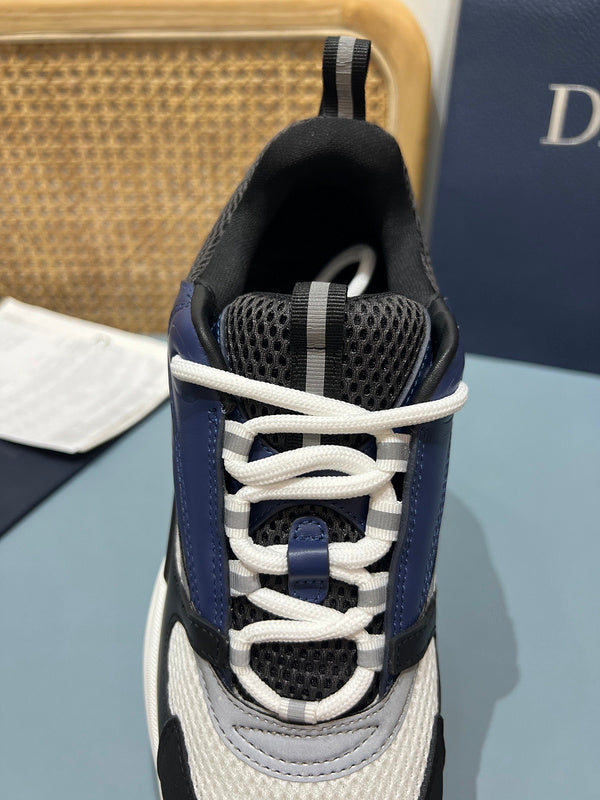 Sneaker Dior B22 Noir et Bleu - Ma boutique