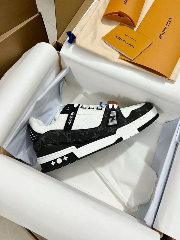 Sneaker LV Trainer Noir - Ma boutique