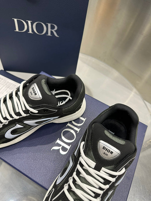 Sneaker Dior B30 vert foncé/noir - Ma boutique