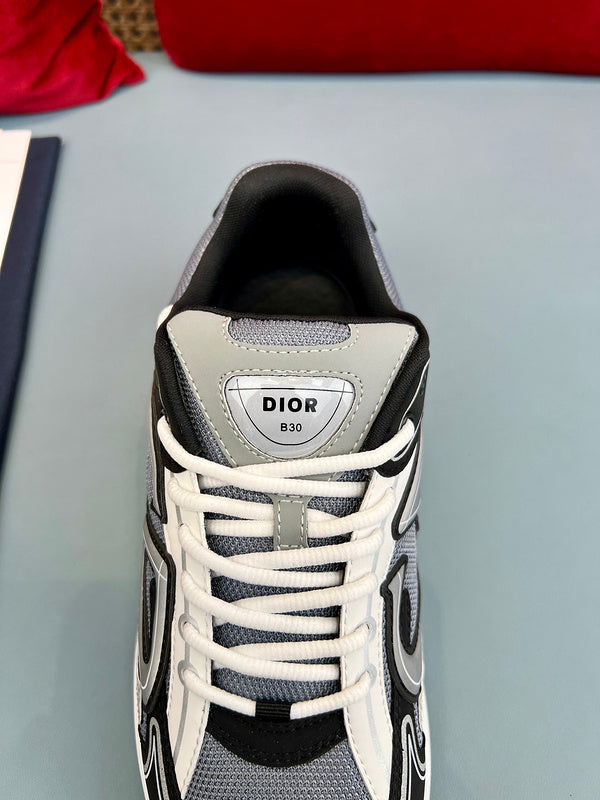 Sneaker Dior B30 gris, blanc et noir - Ma boutique