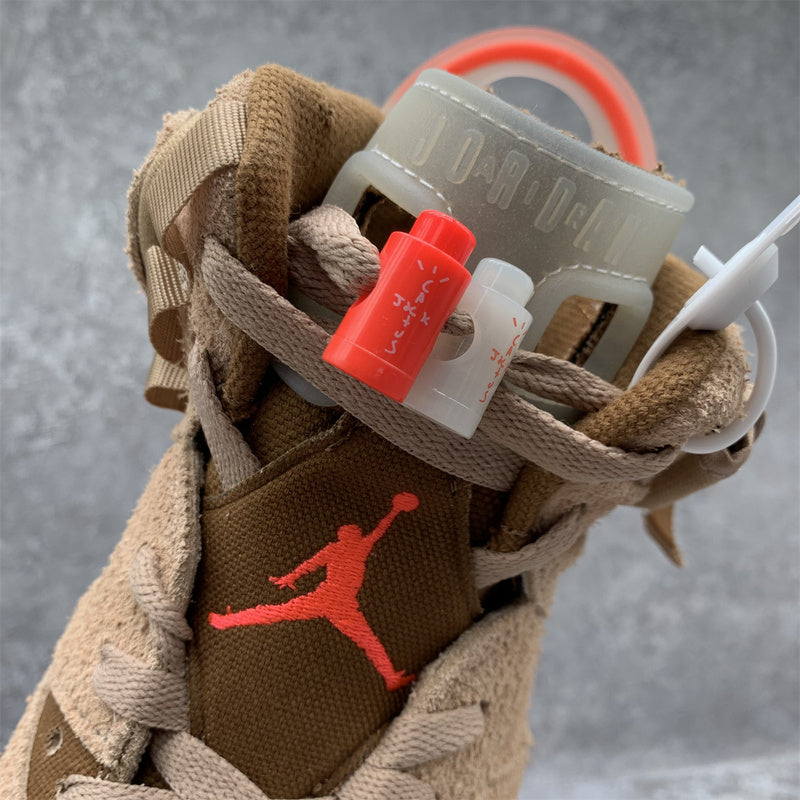 Air Jordan 6 Retro Sample "Travis Scott - British Khaki" - Ma boutique