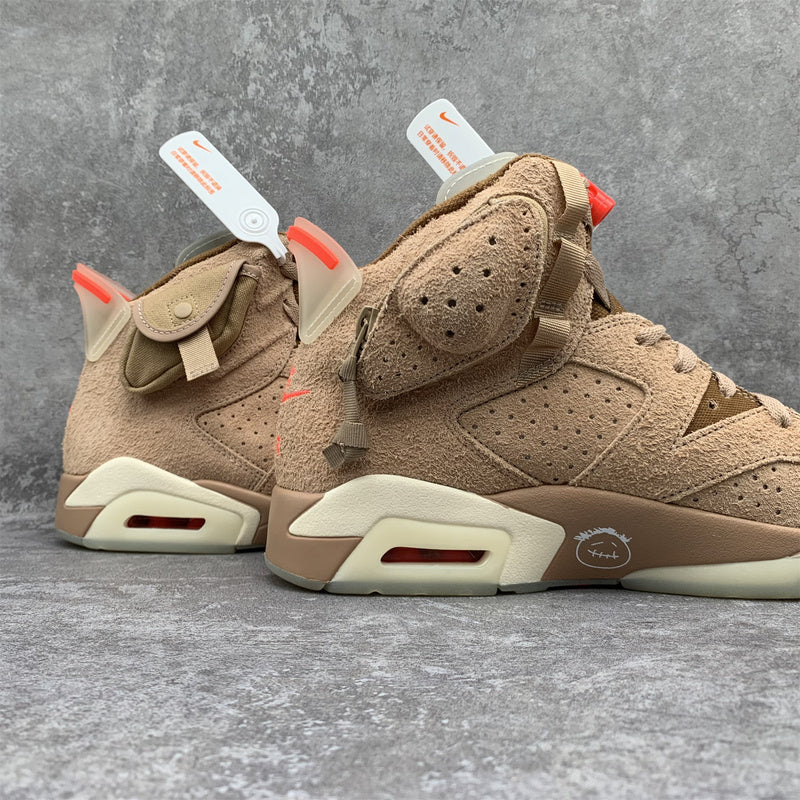 Air Jordan 6 Retro Sample "Travis Scott - British Khaki" - Ma boutique