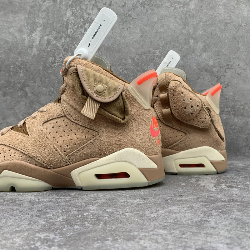 Air Jordan 6 Retro Sample "Travis Scott - British Khaki" - Ma boutique