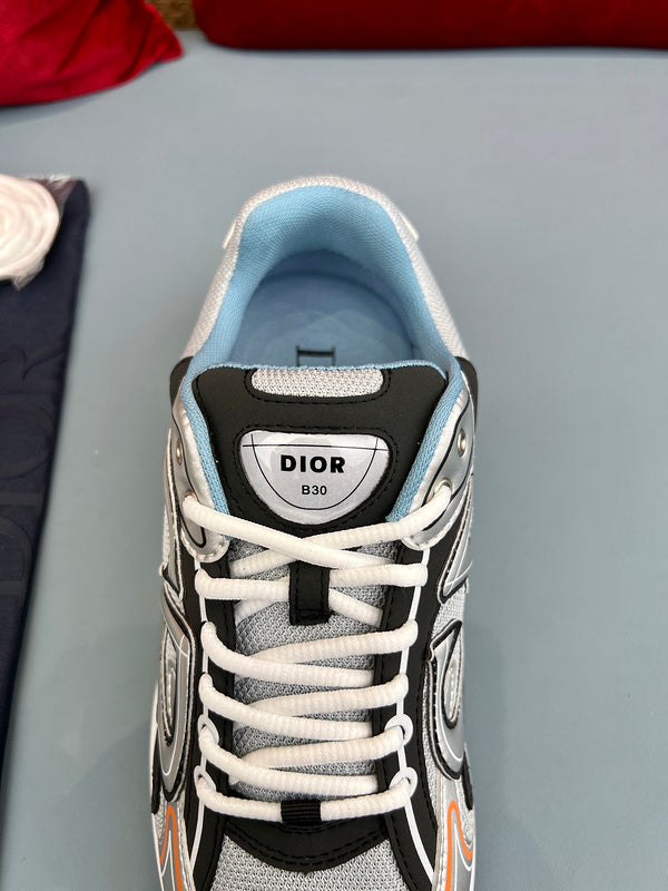 Sneaker Dior B30 Argenté Gris Foncé - Ma boutique