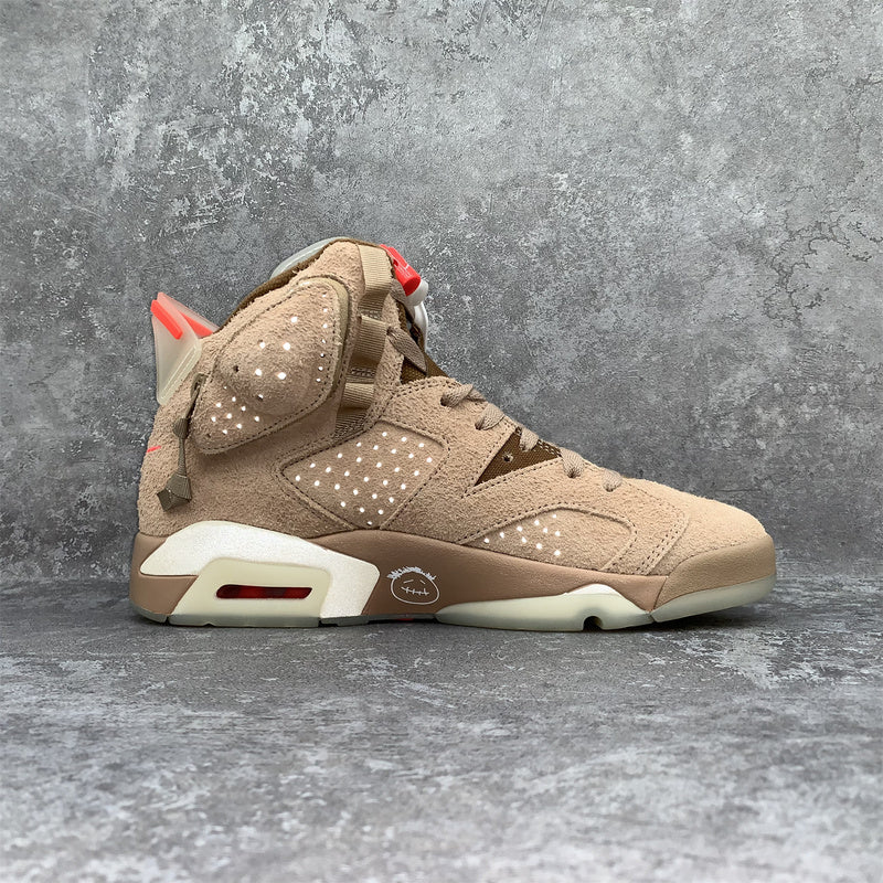 Air Jordan 6 Retro Sample "Travis Scott - British Khaki" - Ma boutique