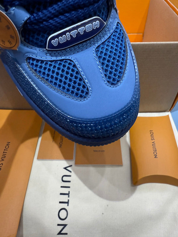 Sneaker LV Skate Bleu