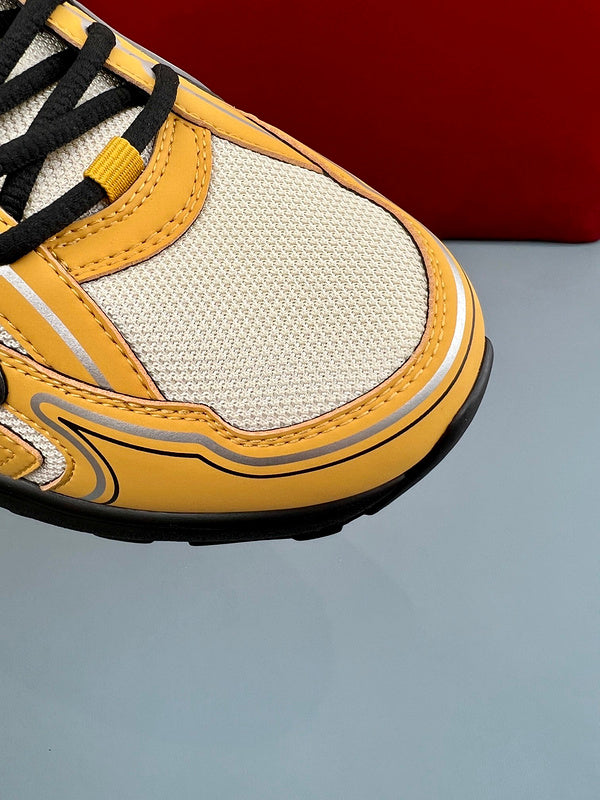 Sneaker Dior B30 Crème Mesh Jaune - Ma boutique