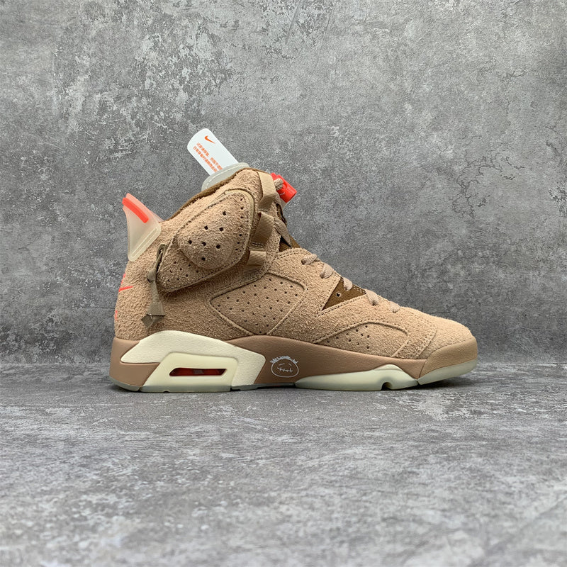 Air Jordan 6 Retro Sample "Travis Scott - British Khaki" - Ma boutique